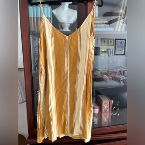 Faithfull the Brand Striped Slip Dress